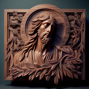 3D model st jesus (STL)